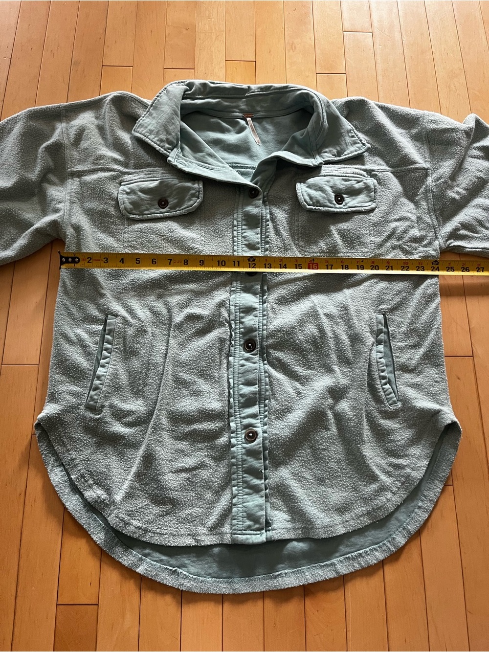 Free People Ruby Shacket in Mountain Jubilee - Picture 8 of 13